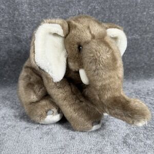 Dan‎ Dee 1Realistic Brown Elephant Collector's Plush Stuffed Animal